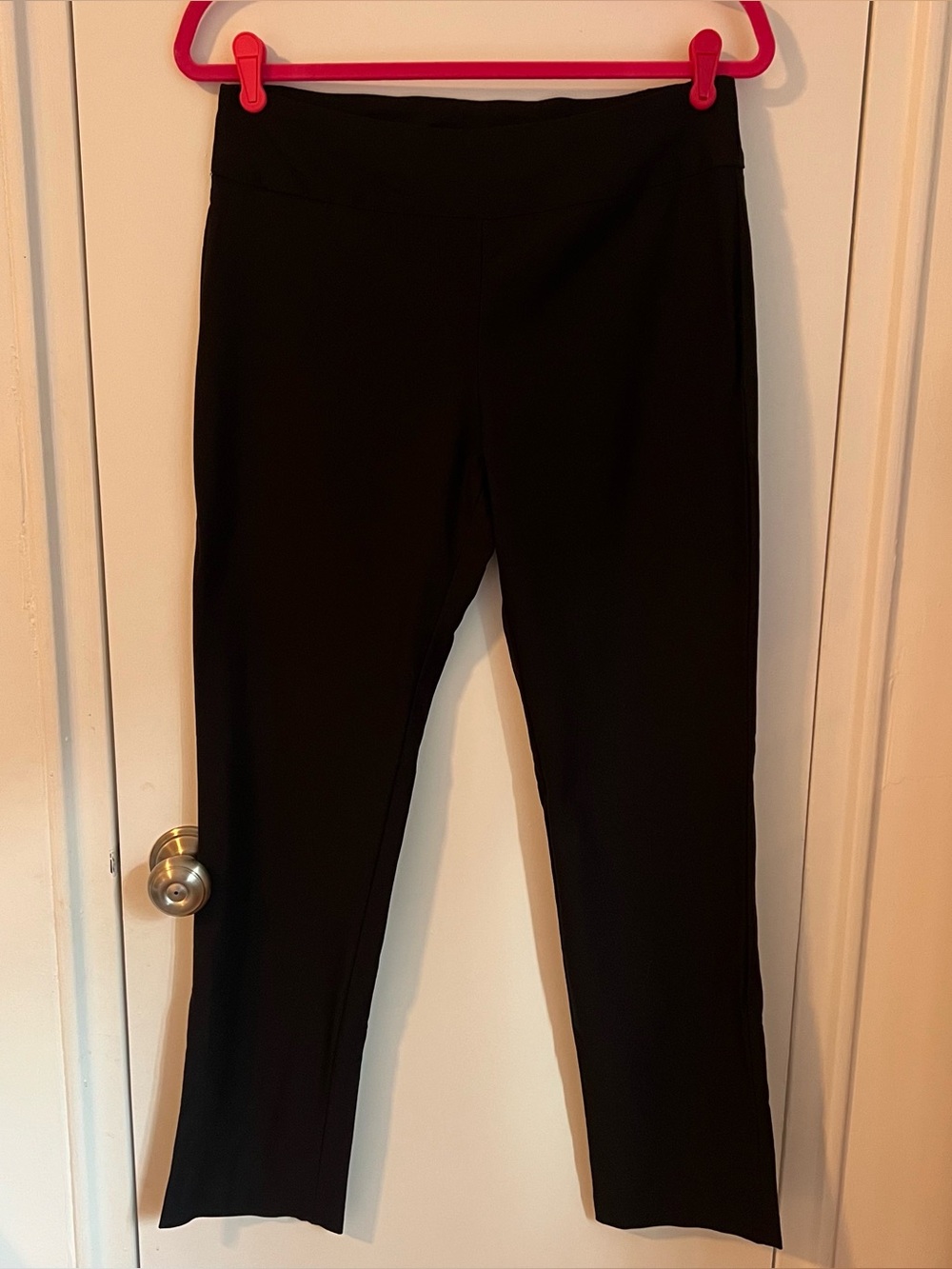 TRIBAL Black Straight Leg Pants in Size 8